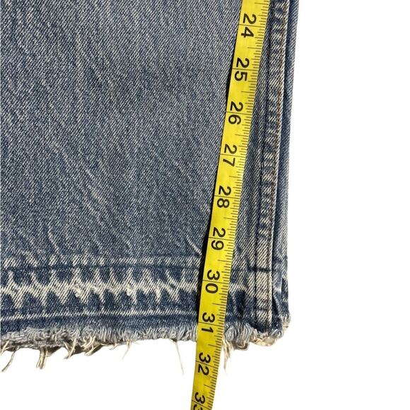 Vintage men’s 501 button fly Levi’s high rise straight leg unisex 34x32 - Picture 7 of 14